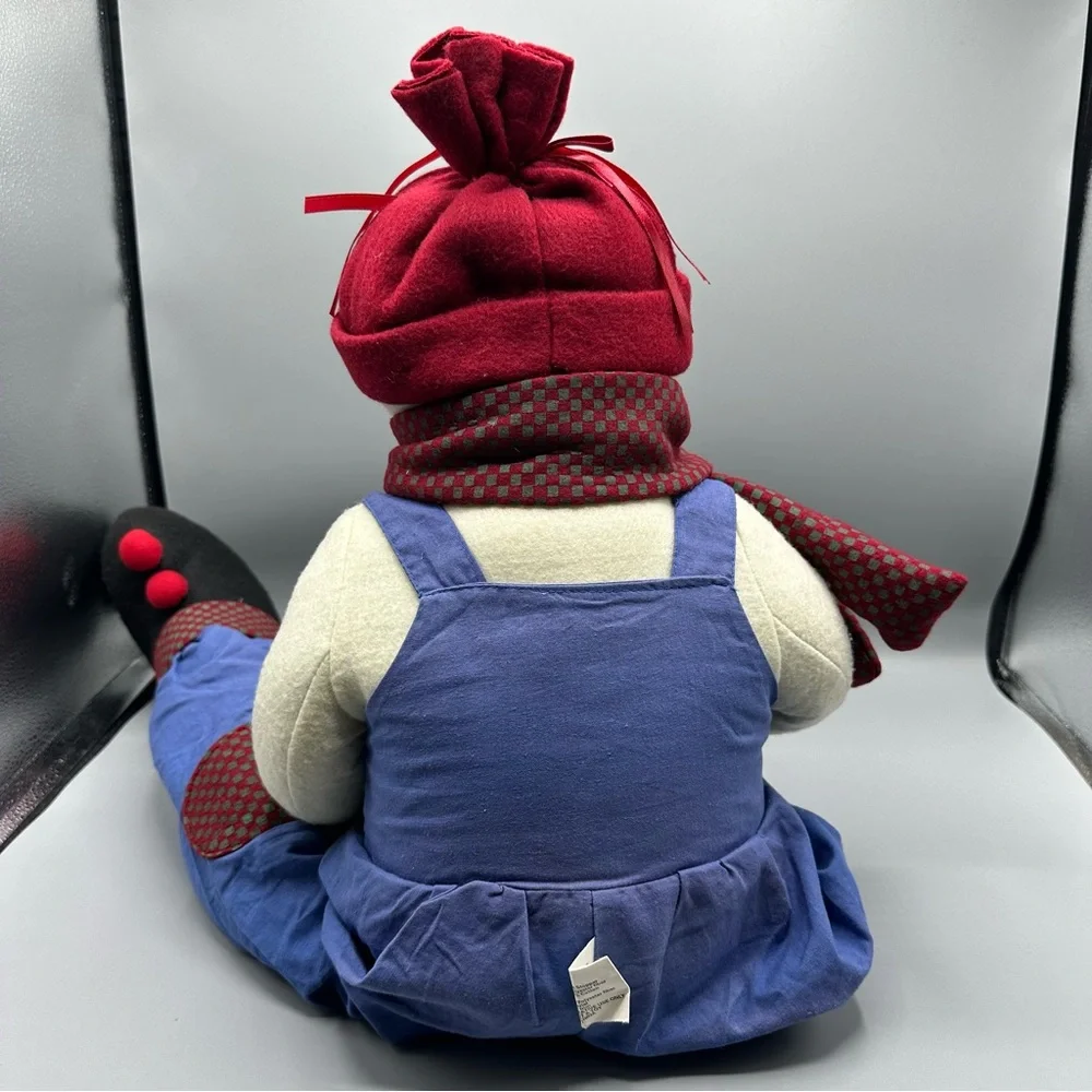 Snowman Door Draft Stopper Winter Accessories Decor